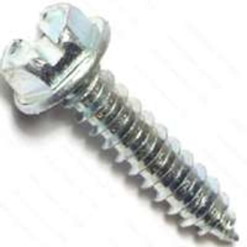 Midwest 02925 Hex Tap Screw, #8X3/4", Zinc-Plated