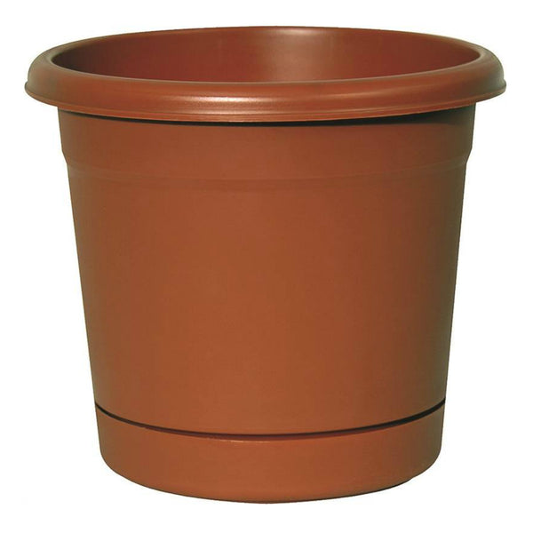 Southern Patio RN2008TC Rolled Rim Planter, Terracotta, 20"