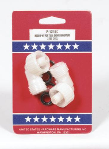 Us Hardware P-1218C Tub Shower Hookup Kit