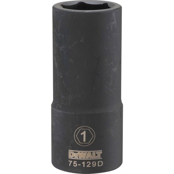 DeWalt DWMT75129OSP SAE Deep Impact Socket, 3/4" Drive, 1"