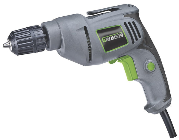 Genesis GD38B VSR Electric Drill, 3/8"