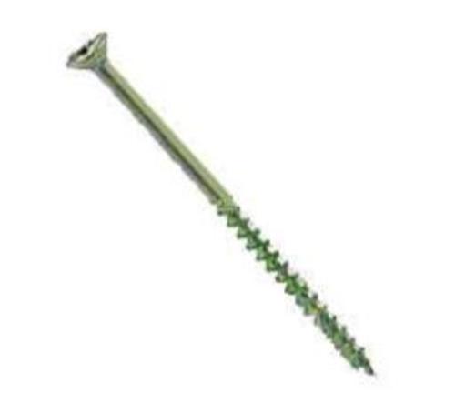 Western States 51326 Combo Drive Flat Head Deck Screw, #10 x 4", 750/Box