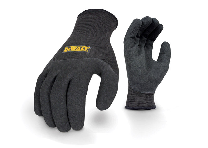 Dewalt DPG737L Large Thermal Gloves, Black