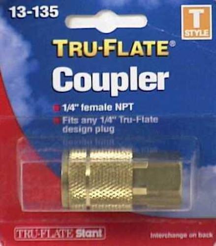 Tru-Flate 13135 Air Quick Change Couplser Body 1/4"Fpt