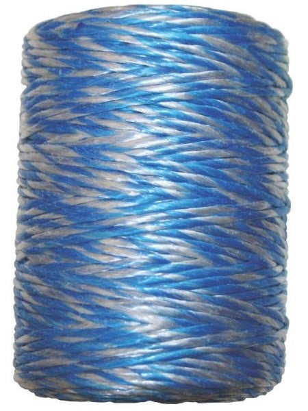 Ben-Mor 60640 Polypropylene Twine, 500', White/Blue