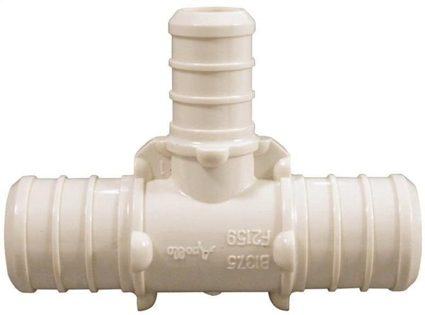 Apollo Valves PXPAT1112 Pex Poly Alloy Tee, 1" x 1"  x 1/2"