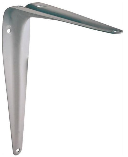Prosource 21139HL-PS Shelf Bracket, 6" x 8", White Powder Coated