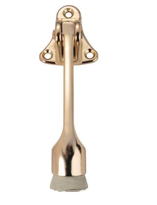 Prosource CL-230BB-PS Door Holders, 4", Brass