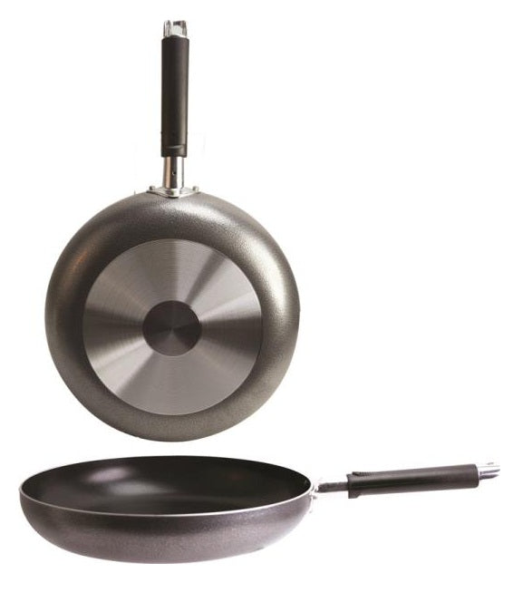 Dura-Kleen 9028 Heavy Gauge Fry Pans, Aluminum, 11"