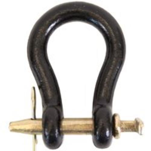 Koch 4002563/M8190 Forged Straight Clevis 15/16", Black