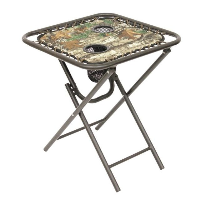 Seasonal Trends T5S18FR1G31ORT Folding Bungee Table, 18"