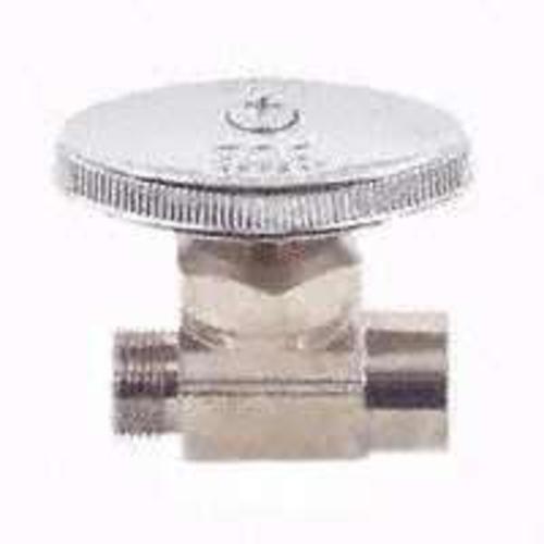 Plumb Pak PP20062LF Straight Water Supply Line Valve 1/2"x3/8", Chrome