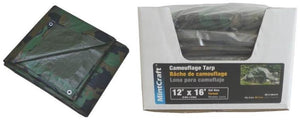 Mintcraft C1212110-D Camouflage Tarp, 12' X 16'