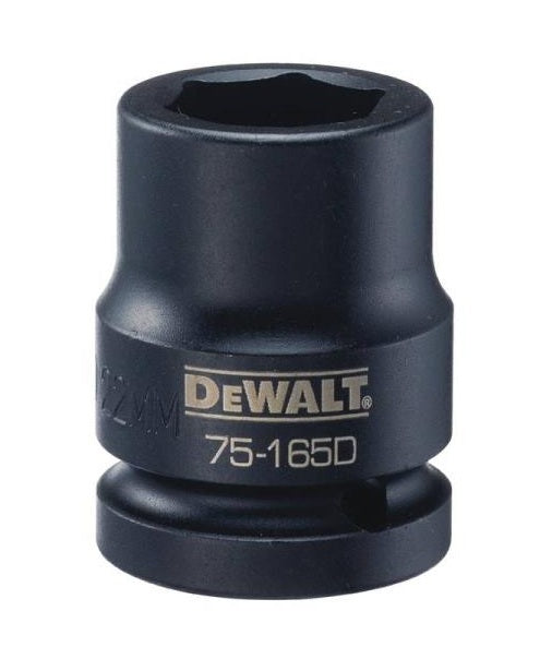 DeWalt DWMT75165OSP Deep Impact Socket, Black Oxide, 22 MM