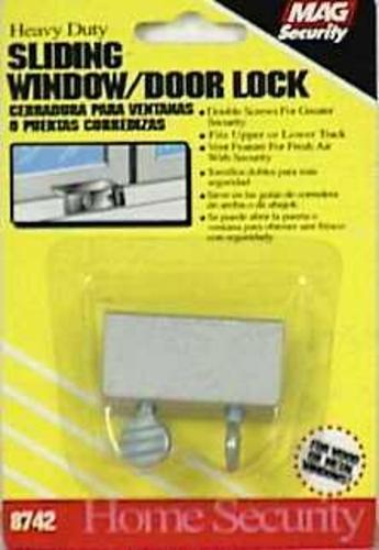 Prime-Line U 10679 Sliding Door and Window Lock, Aluminum