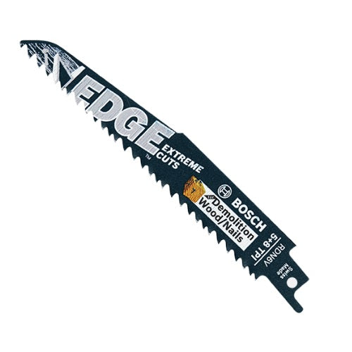 Bosch RDN6V-25B Edge Reciprocating Saw Blades, 6"