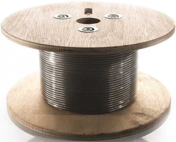 Ram Tail RT WR 3-100 Stainless Steel Wire Rope, 100&#039;