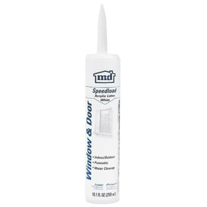 GE Sealants & Adhesives GE14563 Speedload Latex Caulk, 10.1 Oz, White