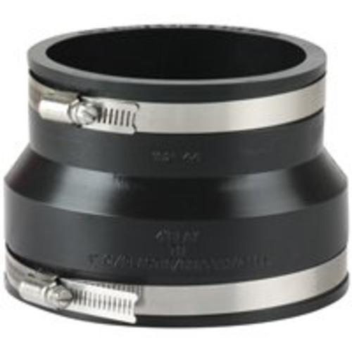 Worldwide Sourcing KJ-008 Flexible Coupling, 4" x 3"