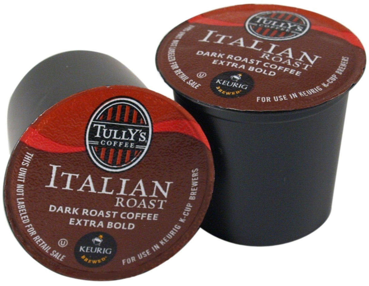 Keurig 01422 Tulleys Italian Roast K-Cup, 18 Count