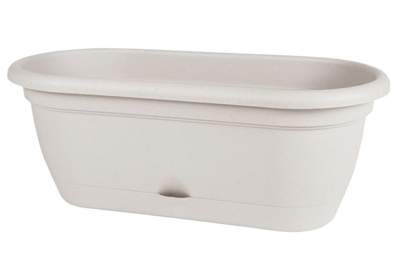 Bloem LWB1835 Lucca Window Box, Taupe, 18"