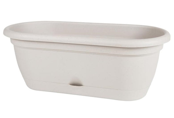 Bloem LWB1835 Lucca Window Box, Taupe, 18"