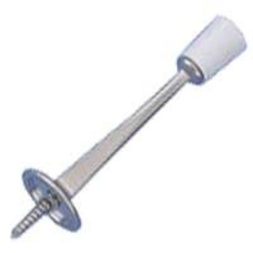 Mintcraft H20-Z023C Rigid Door Stops, 3-1/8", Satin Nickel