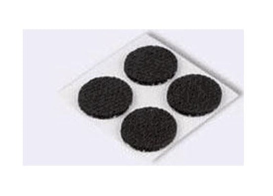 Stanley 845836 Self-Adhesive Non-Skid Foam Pads, 1/2", Black
