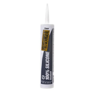 Henkel 1508975 Polyseamseal Silicone Rubber Sealant, White, 10 Oz