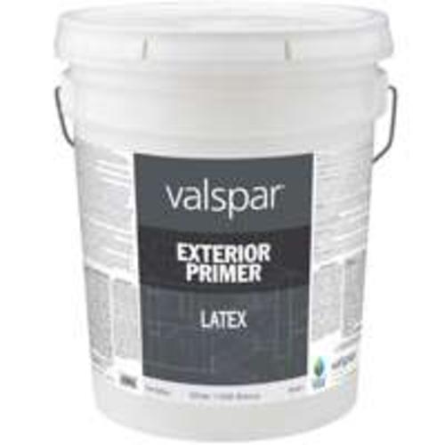 Valspar 045.0011298.008 Exterior Latex Primer, 5 Gallon, White
