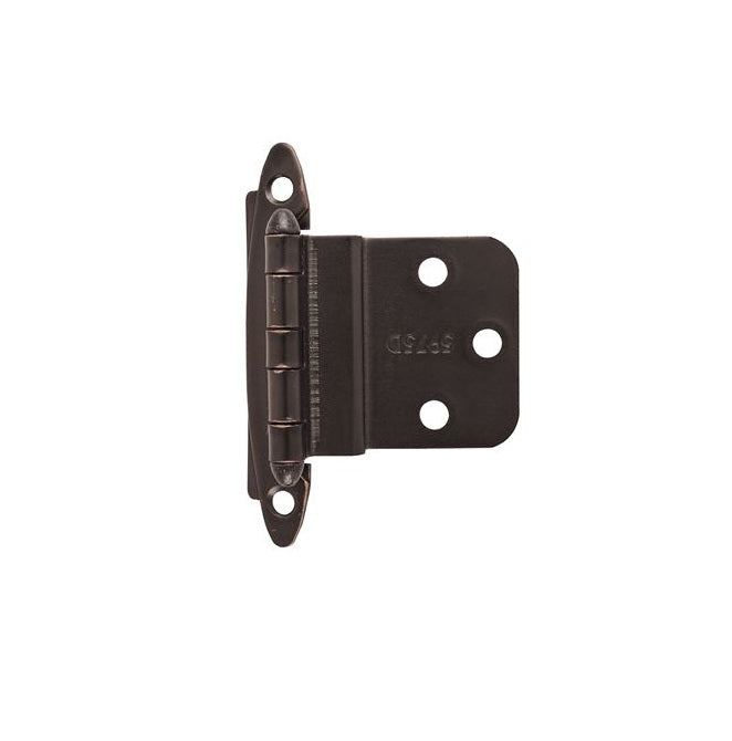 Amerock BPR3417ORB Non-Self-Closing Inset Hinge, Oil-Rubbed Bronze