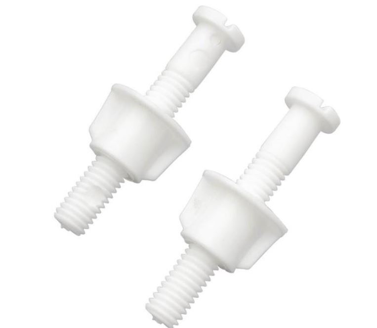 Plumb Pak PP835-39 Toilet Seat Hinge Bolts, White
