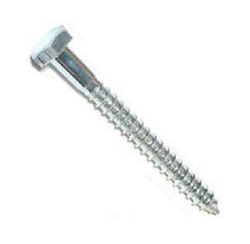Midwest 01290 1/4X2-1/2In Zinc Hex Lag Bolt