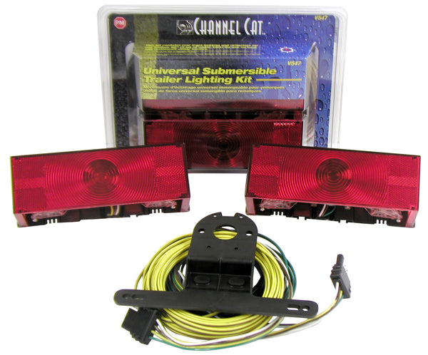 Peterson V547 Channel Cat Submersible Rear Lighting Kit, Red