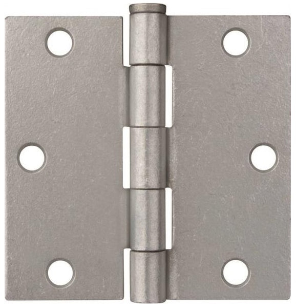 Prosource LR-045-PS Wide Utility Hinge, Steel, 3-1/2" x 3-1/2", Galvanized