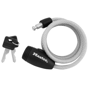 Master Lock 8109D Keyed Cable Bike Lock, 5' x 5/16"