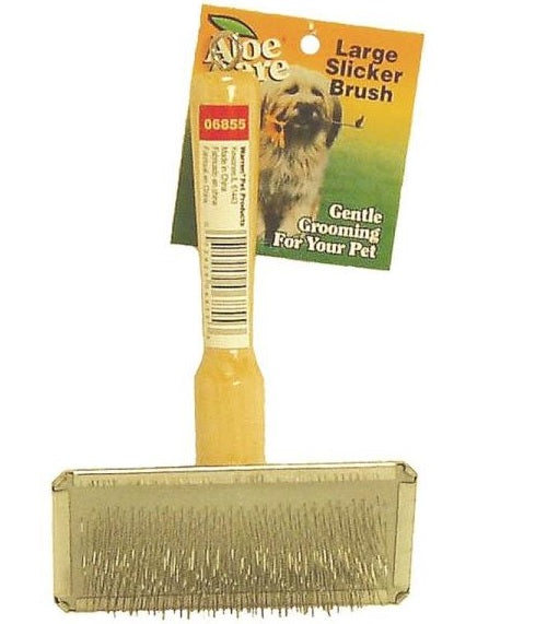 Aloe Care 06855 Dog Slicker Brush, Small