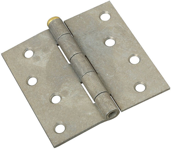 National Hardware N235-457 V504 Full Mortise Door Hinge, Galvanized