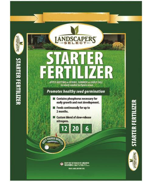 Landscapers Select 902739 Starter Lawn Fertilizer, 12-20-6, 5 Sq Ft