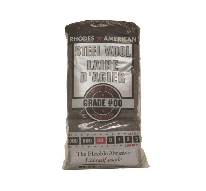 Homax 10121154  Rhodes America Steel Wool Pad, # 00 Grit