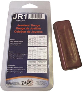 Dico Products 7100940(JR1) Jewelers Rouge Buffing Compound, Red, 4-1/2 Oz