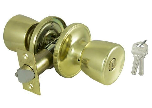 ProSource TS700V-PS 6-Way Adjustable Entry Knob, KA3, Solid Brass