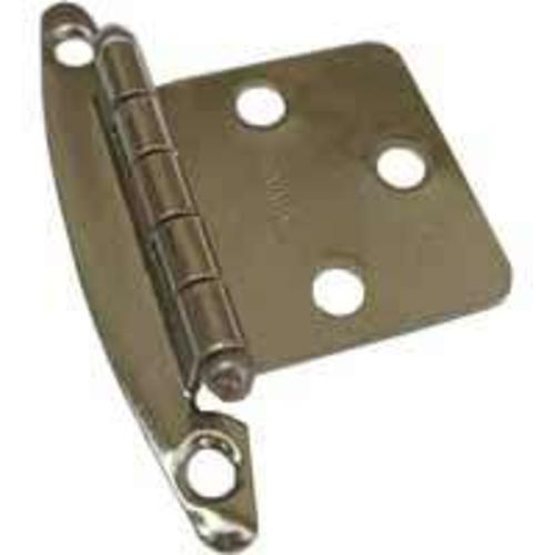 Mintcraft CH-224 Decorative Overlay Hinge, Nickel