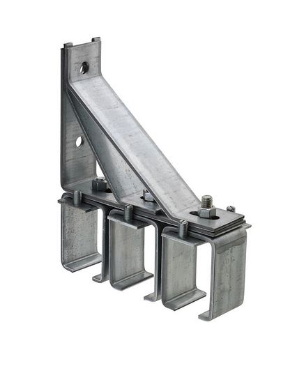 Stanley 104570 Triple Box Rail Splice Bracket, Galvanized