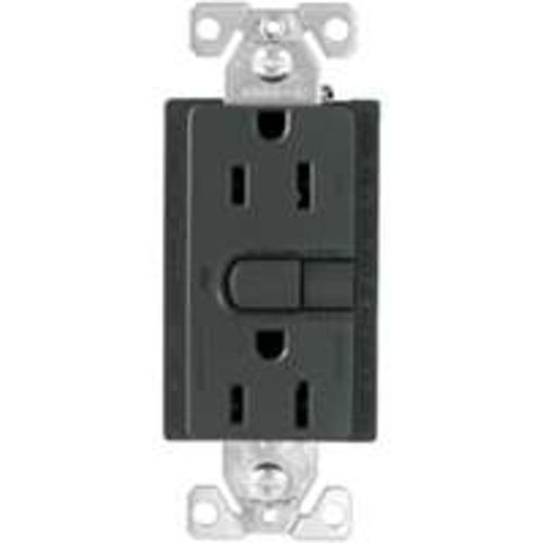 Cooper Wiring 9566TRSG "Aspire" Tamper Resistant Gfci Silver Granite