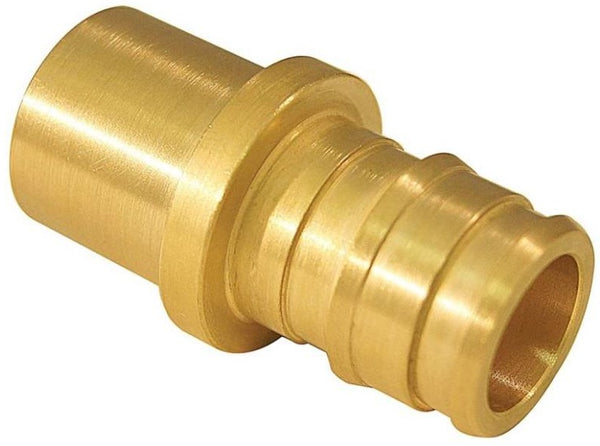 Apollo EPXMS1210PK Male Pipe Adapter, Brass, 1/2"