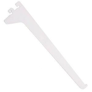 Prosource 25228PHL-PS Shelf Brackets, 12", White