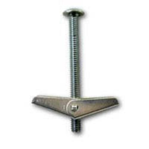 Midwest Products 04086 Toggle Bolt/Wing, 1/8" x 3", Zinc, Pack-50