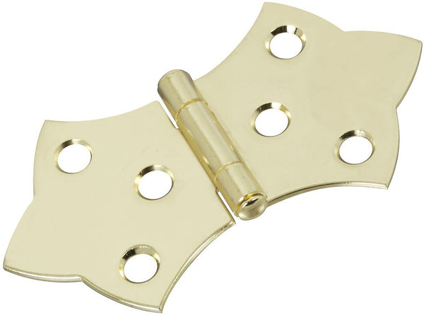 National Hardware N135-194 Decorative Cabinet Hinge, Brass