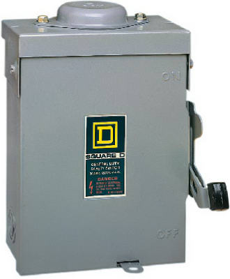 Outdoor Safety Switch 30 Amp